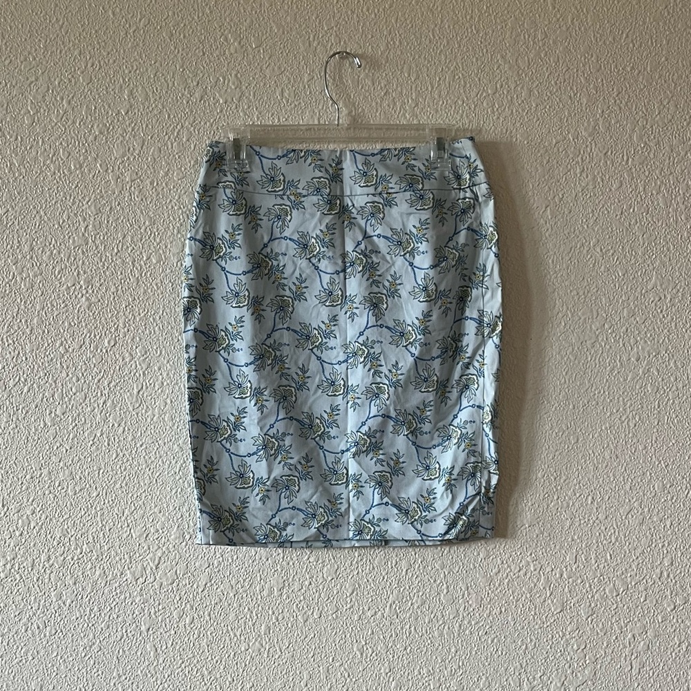 Ann Taylor Printed Pencil Skirt
